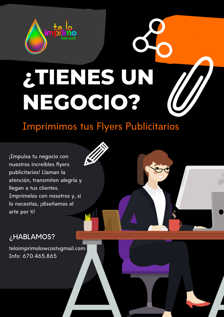 Imprimimos flyers publicitarios