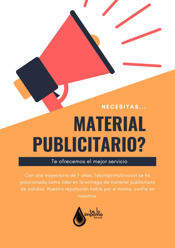 Necesitas material publicitario? Necesitas material publicitario?
